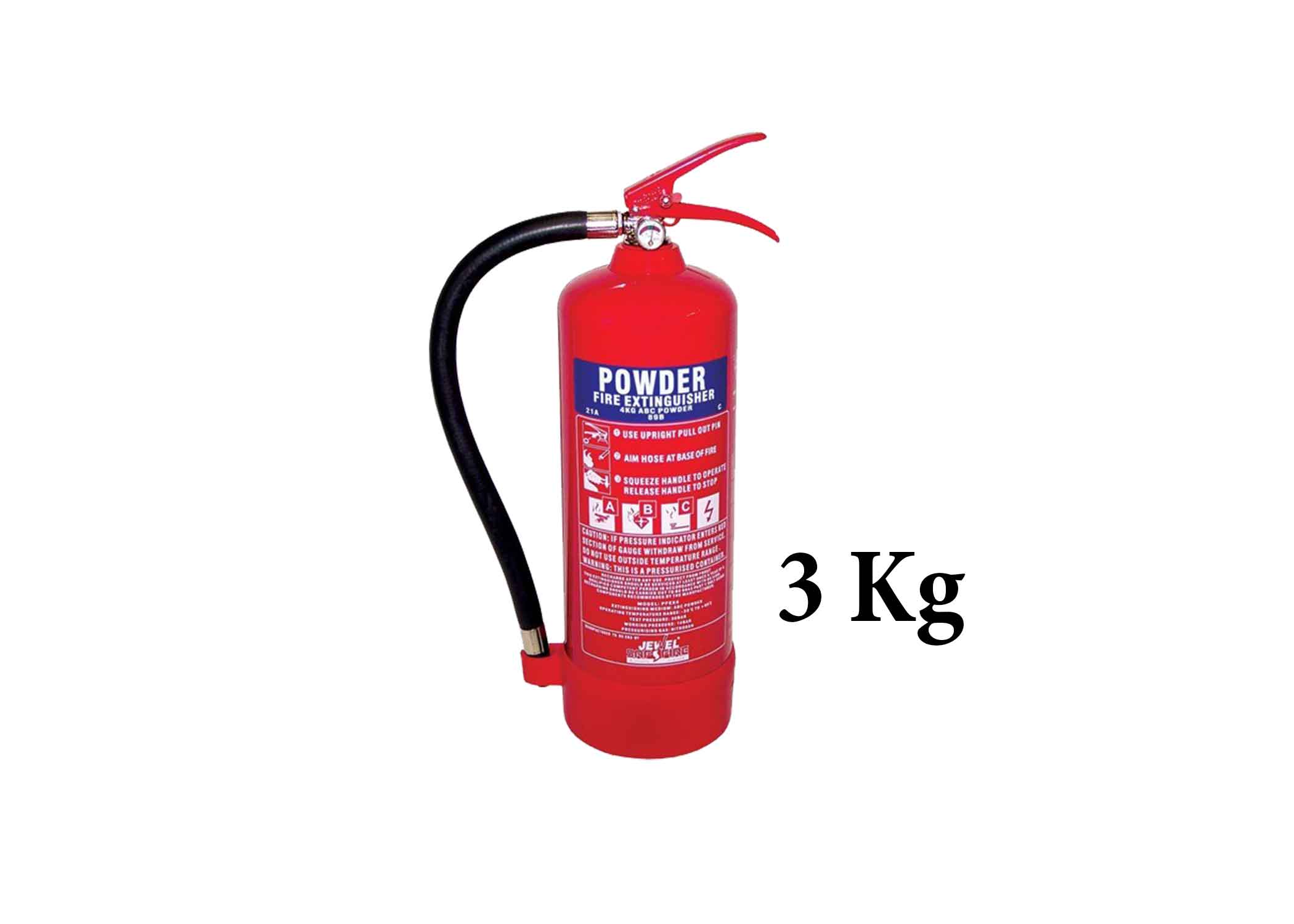 Fire Extinguisher ABC Dry Powder 3 KG