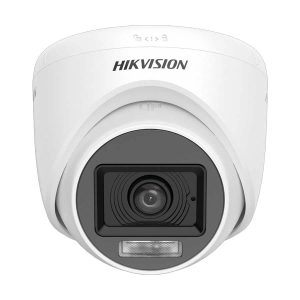 Hikvision DS-2CE76D0T-LPFS (3.6mm) (2.0MP) Color Dome CC Camera (built in Audio)