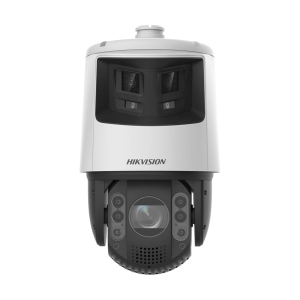 Hikvision DS-2SE7C425MWG-EB/26(F0) (2.8mm+4.8mm) (6.0MP+4.0MP) TandemVu 25x Colorful & IR Dome IP Camera (Without Adapter & Wall Mount)